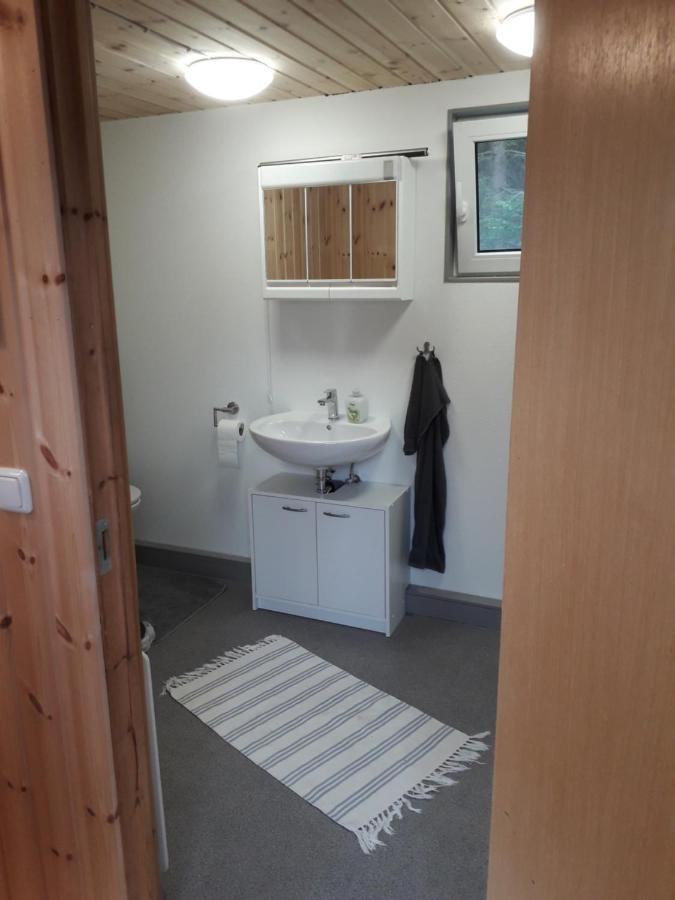 Ferienwohnung Gästehaus Älgstuga Hova Exterior foto