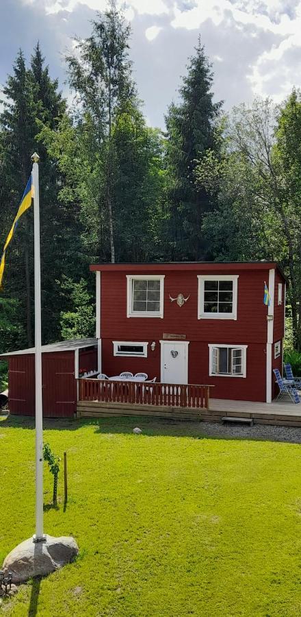 Ferienwohnung Gästehaus Älgstuga Hova Exterior foto